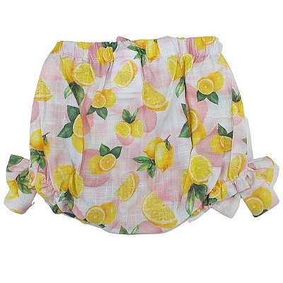 Conjunto Body Short Manga Curta Feminino 213640 Anjos Baby