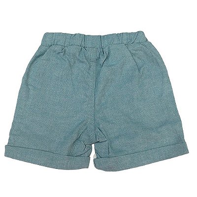 Conjunto Body Short Manga Curta Masculino 213165 Anjos Baby