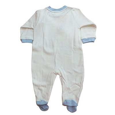 Macacão Bebê Feminino Maga Longa Anjos Baby 213194