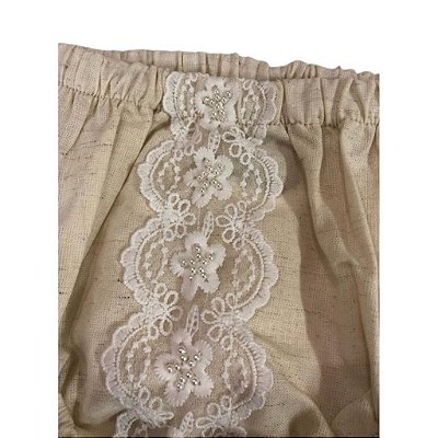 Conjunto Body com Short Bebê Manga Curta Feminino Anjos Baby 213637