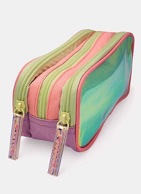 Estojo Escolar Triplo Color Block Puket 050403216