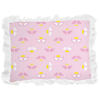 Travesseiro Bebê com Babado Oração do Anjo da Guarda Bambi 78007