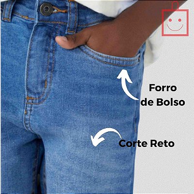 Bermuda Jeans Infantil Masculina Hering Kids C4H8