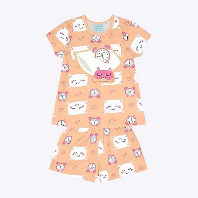 Pijama Brilha no Escuro Infantil Feminino Kyly 1000442