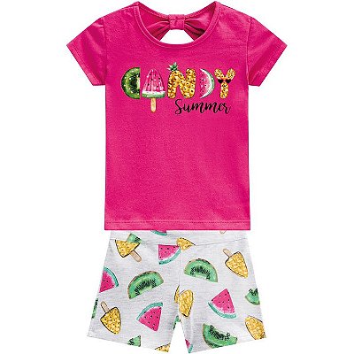 Conjunto Infantil Feminino Kyly 110202