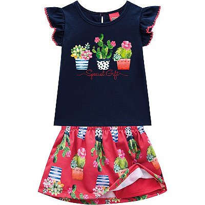 Conjunto Infantil Feminino 110205 Kyly