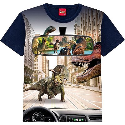 Camiseta Manga Curta Infantil Masculina 110288 Kyly