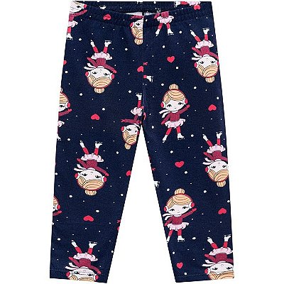 Conjunto Infantil Feminino Manga Longa P207349 Kyly