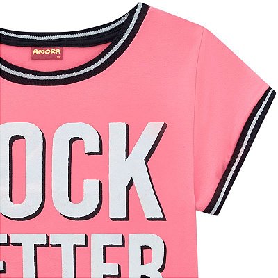 Blusa Infantil Feminino 51414 Amora
