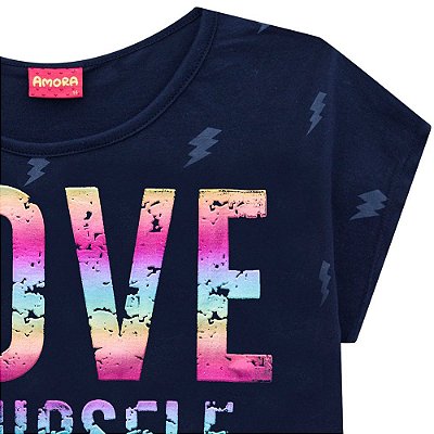 Blusa Infantil Feminino 51418 Amora