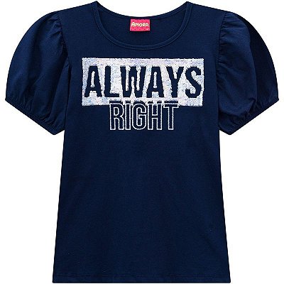 Blusa Infantil Feminino 51412 Amora