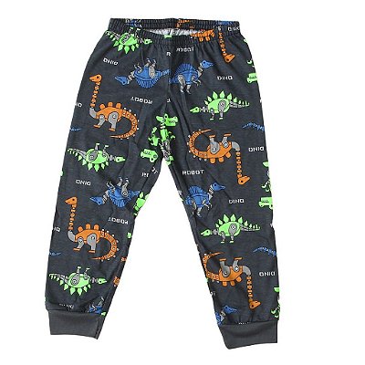 Pijama Infantil Masculino Dinossauro Brilha no Escuro Kyly 207801