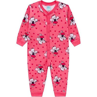 Pijama Macacão Infantil Feminino Kyly Fadinha 207776