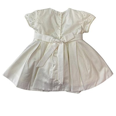 Vestido Batizado Manga Curta Two Angels 71356