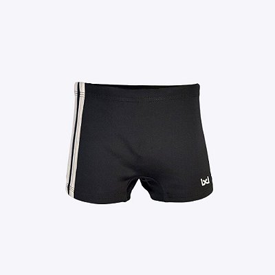 Sunga Box Preta Teen Masculina Banana Danger 52011