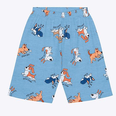 Pijama Cachorrinho Brilha no Escuro Infantil Masculino Kyly 1000456