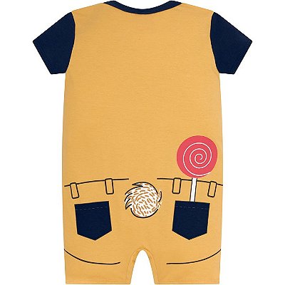 Macacão Bebê Masculino Manga Curta Kyly 111423