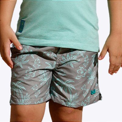 Conjunto Blusa Regata e Shorts Microfibra Summer Infantil Menino Banana Danger 52206