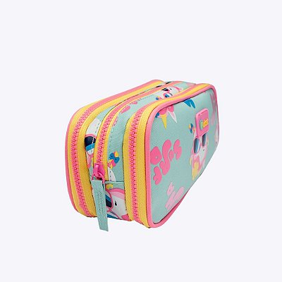 Estojo Pequeno Triplo Unicórnio Aloha Puket 050403771