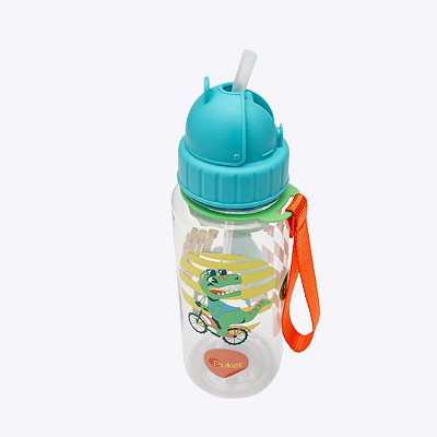 Garrafa com Canudo Dino Miami Puket 050403894