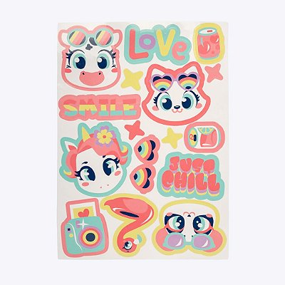 Garrafa Térmica Color Block Menina Puket 050403888