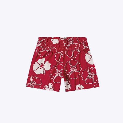 Conjunto Blusa e Short Estampa Flores Infantil Menina Kyly 1000566