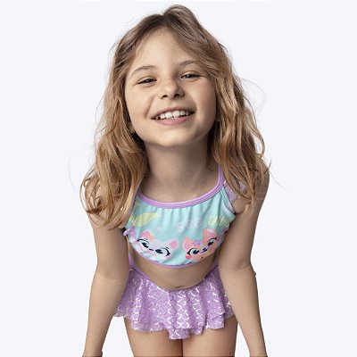 Biquíni Pet Sereia Infantil Menina Moda Praia Puket 110401109