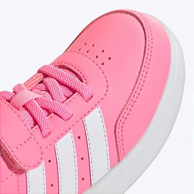 Tênis Rosa Breaknet Infantil Menina Adidas JI1684