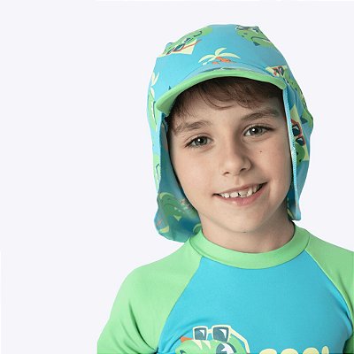 Chapéu Proteção Solar Dino Miami Infantil Menino Puket 110401135