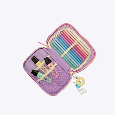 Estojo Box Lilás Puket 050404066
