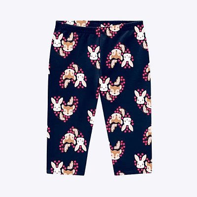 Conjunto Blusa Manga Longa e Calça Legging Infantil Menina Kyly 1000735