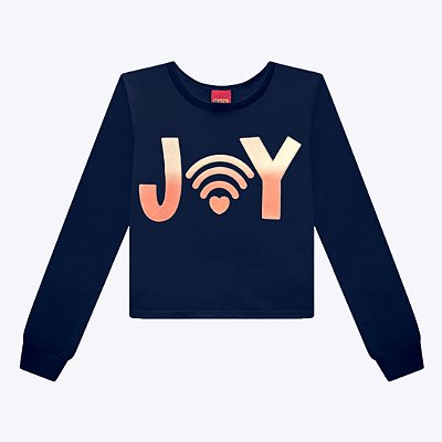 Blusa Manga Longa Infantil Menina Kyly 1000773