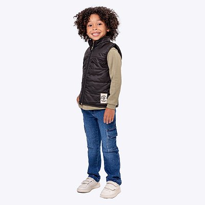 Colete Puffer Infantil Menino Vigat 3016