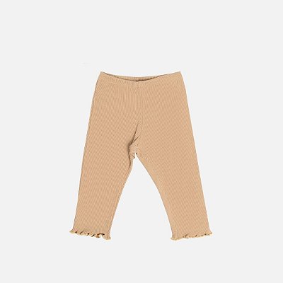 Conjunto Blusa Moletom Rosa Ursinho e Calça Bege Bebê Menina Have Fun 29568