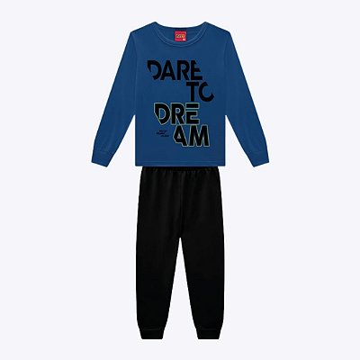 Conjunto Moletom Peluciado Infantil Menino Kyly 1000841 Mescla