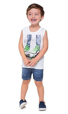 Camiseta Regata Infantil Masculina 110287 Kyly