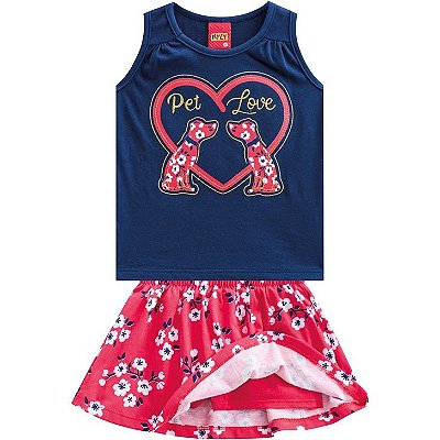 Conjunto Infantil Feminino 110.013 Kyly