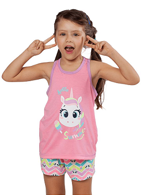 Puket Pijama Short Doll Nadador Teen Eco Unicornio 030501560