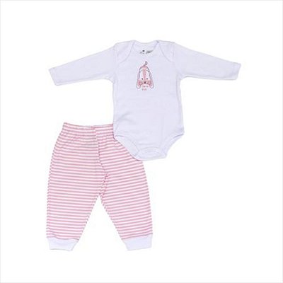 Conjunto Calça e Body Manga Longa Infantil Feminino Have Fun 23083