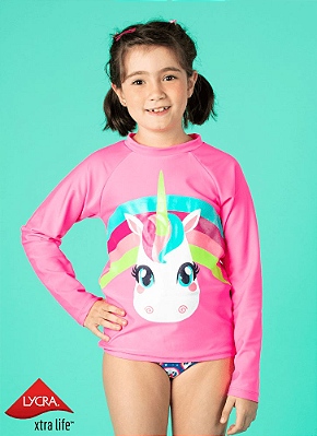 Camiseta Para Nadar Teen Unicornio 110500269 Puket