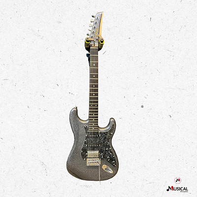 GUITARRA SEIZI FUN KATANA MUSASHI STRATO HSS SPACE GREY SILVER C/ CAPA
