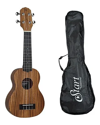 UKULELE GIANNINI SOPRANO ACUSTICO C/ BAG GUK21 SAPELE