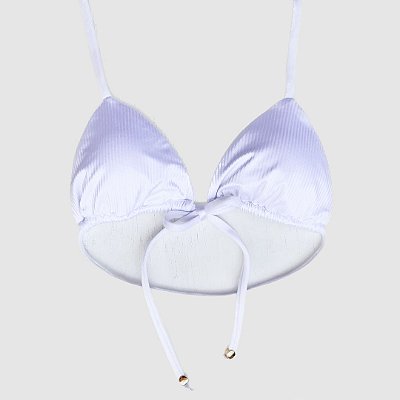 Branco Canelado - Top Lilly Cortininha