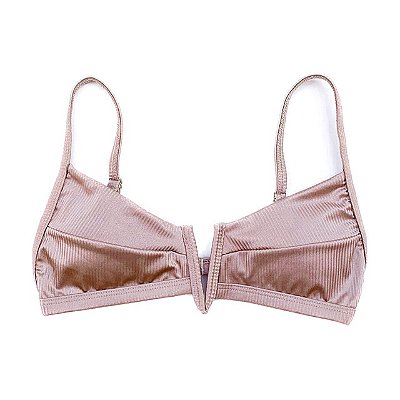 Nude Canelado - Top Aro V