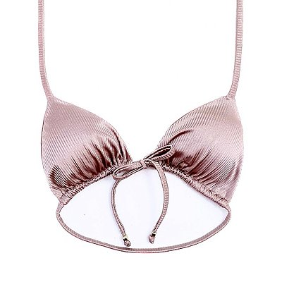 Nude Canelado - Top Lilly Cortininha