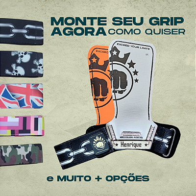 Strong Grip All Prene - MONTE SEU GRIP - PERSONALIZADO