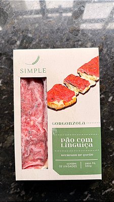 Pão com Linguiça Gorgonzola 350g