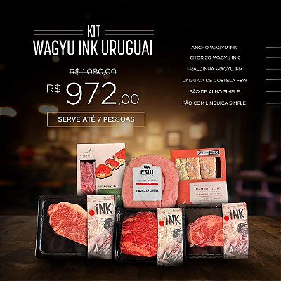 Kit Wagyu Uruguai