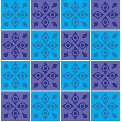 Papel Adesivo Azulejo Ladrilhos-27