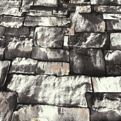 Papel de Parede Efeito Pedras 10 metros